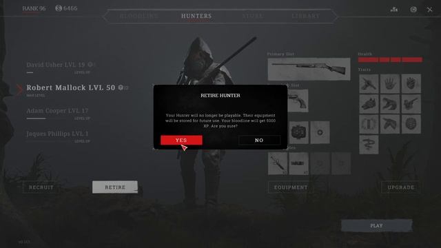 Retiring a hunter after patch (Level 100!) - Hunt Showdown смотреть онлайн