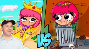 БОГАТЫЕ VS БЕДНЫЕ КАНИКУЛЫ | АНИМАЦИЯ |  Реакция на Луану