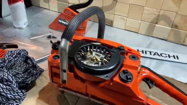 Подготовка бензопилы к выставке. смотреть онлайн