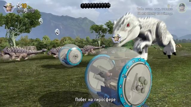 LEGO Jurassic World. Прохождение 7. смотреть онлайн