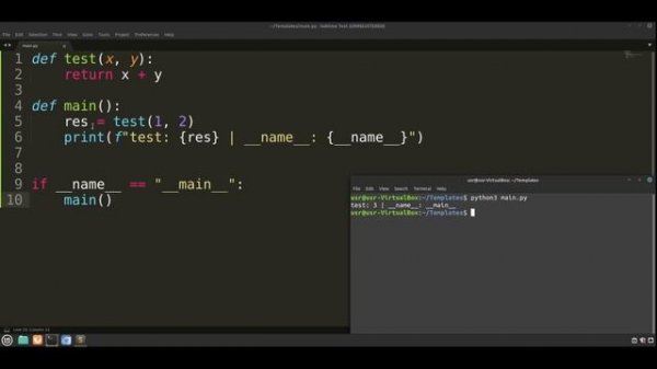 Python с нуля. Зачем нужен if __name__ == "__main__". Как это работает?!