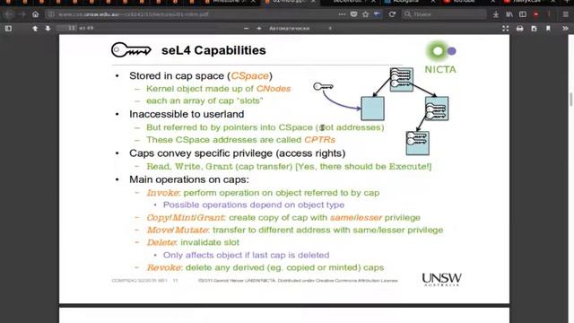 seL4. Лекция 1. Часть 1. Введение в микроядра и seL4 смотреть онлайн