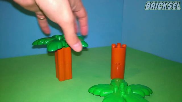 Листья пальмы LEGO DUPLO 31059. Обзор. (Palm Leaves LEGO DUPLO 31059. Review) Пальма. Деревья. смотреть онлайн