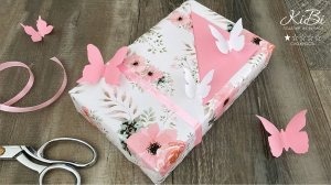 Весенняя  подарочная упаковка своими руками | Идеи для упаковки подарков из бумаги