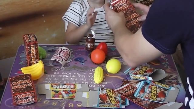 Тележка с продуктами из магазина смотреть онлайн