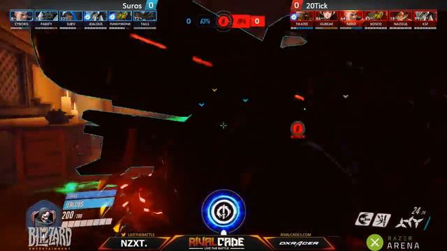Overwatch Arena Spectacular: Suros vs. 20 Tick Gaming смотреть онлайн