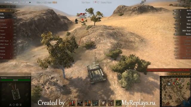 WOT: El Hallouf - SU-100 - 10 frags - смотреть онлайн