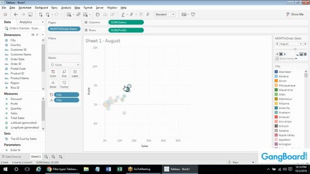 Tableau Online Training | Formatting Tableau Visualizations | Gangboard смотреть онлайн