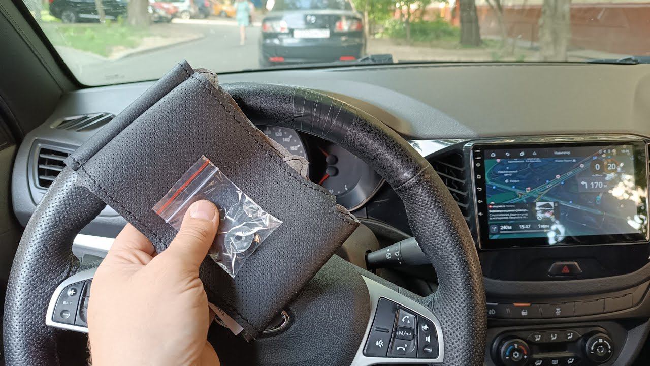 LADA Vesta,,, перешил руль сам легко ?!?!?! смотреть онлайн