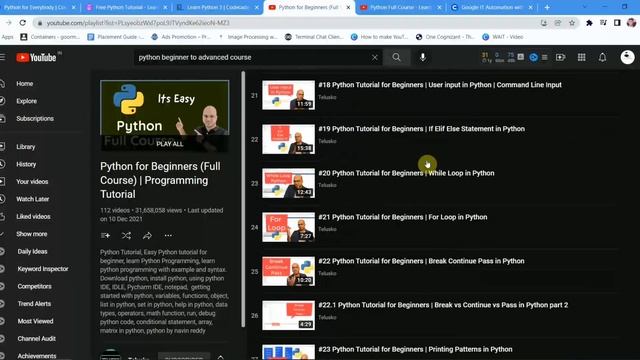5 Best Free Python Courses | Best Python Courses in 2022 смотреть онлайн