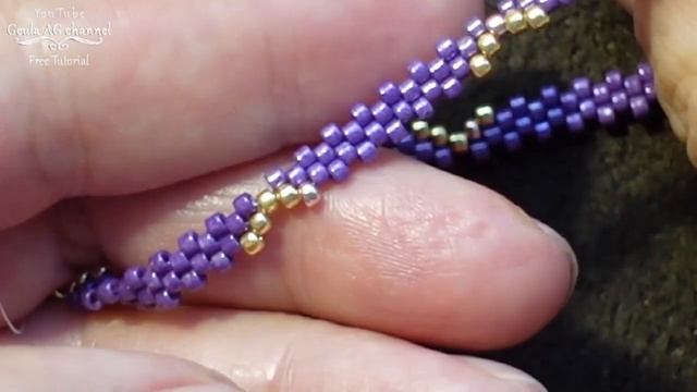 Bangle Beads Bracelets with Windows DIY Seed Beads Braselets Tubular Peyote Stitch смотреть онлайн