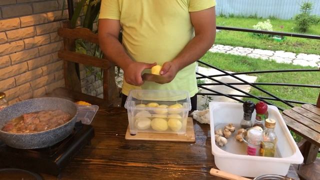 Жаренная картошка,(как делаю я), рецепт от Рината, вы будете в восторге когда повторите смотреть онлайн