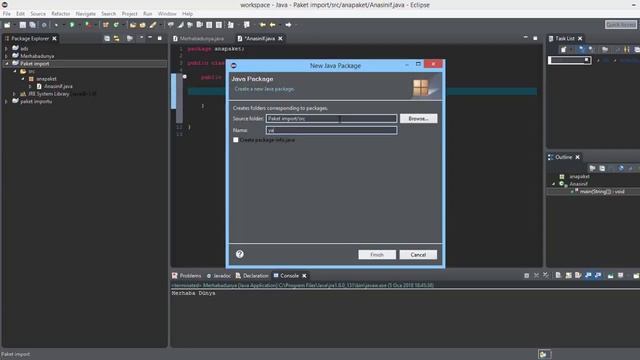 Java Akademi #7 - Paket Importu смотреть онлайн