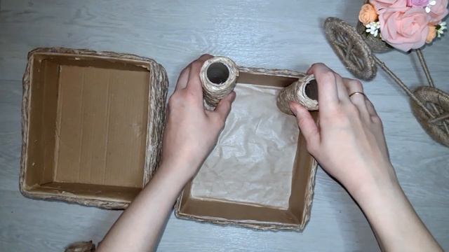 ?DIY / КРАСОТА из Бумаги? для ВЫПЕЧКИ / craft idea / Идея из ВТУЛОК и ПЕРГАМЕНТА. смотреть онлайн