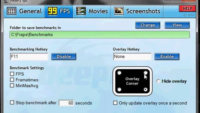 How to remove Fraps FPS counter. смотреть онлайн