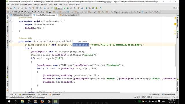 Android Json Read смотреть онлайн
