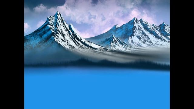 Bob Ross Painting Method Translated into Procreate смотреть онлайн