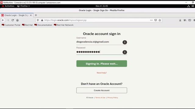 4 Instalación de Oracle en Red Hat montado en AWS смотреть онлайн