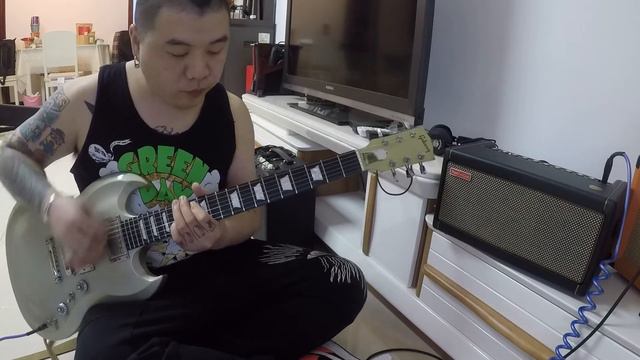 Gibson sg diablo silver——the scream out смотреть онлайн