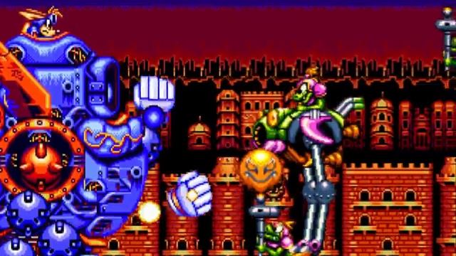 Rocket Knight Adventures 2 -Sparkster- (Sega Genesis) - Longplay смотреть онлайн