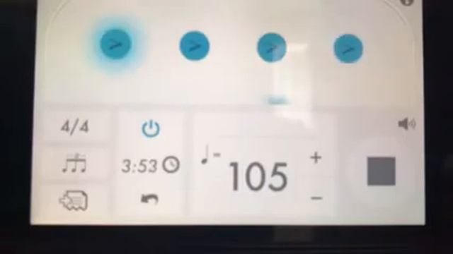 Metronome 105 bpm triplets смотреть онлайн