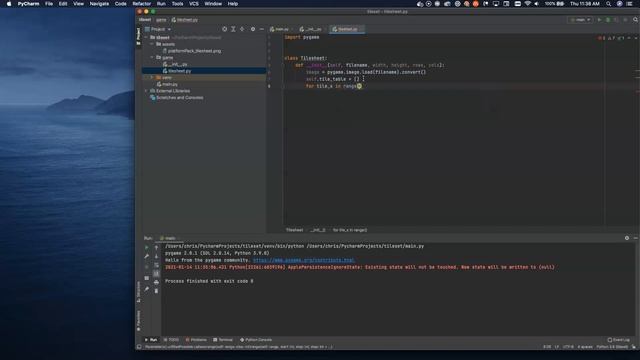 PyGame Tutorial - Loading From A Tile Sheet смотреть онлайн