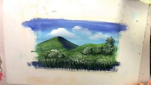 Рисунки гуашью.Уроки рисования. Техники рисования.