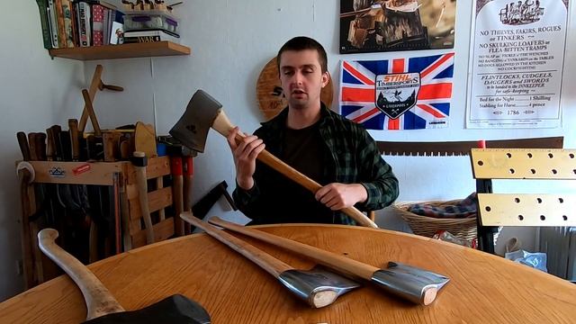 My Axe Collection and Summary of Different Axe Types смотреть онлайн