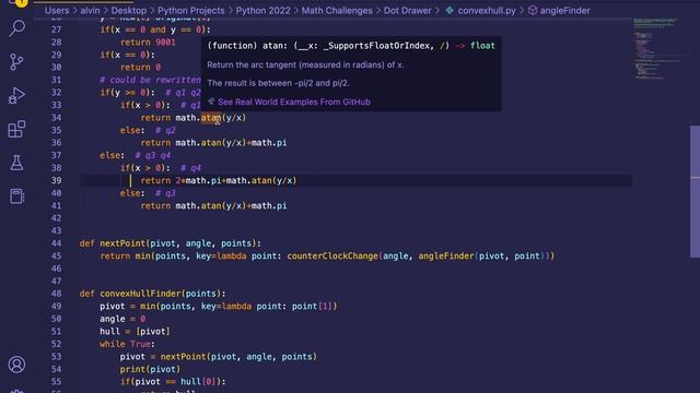 Finding Convex Hulls using the Jarvis March смотреть онлайн