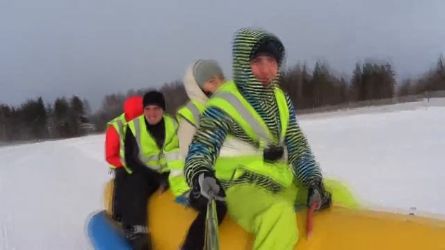 Зимний банан с монопода. смотреть онлайн