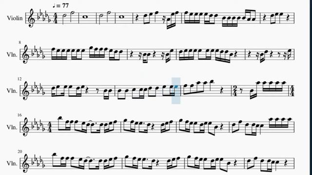 Violin Sheet Music: How to play Unlearn by Benny Blanco ft Gracie Abrams смотреть онлайн