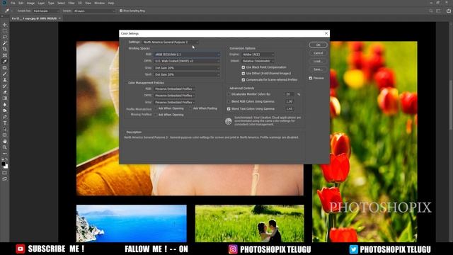Photoshop album designing MONITORS and SETTINGS CHECK | Photoshop in Telugu смотреть онлайн