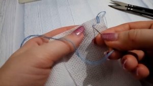 Вышивка крестиком. ✁ Урок 6: Как обработать край канвы. ✁