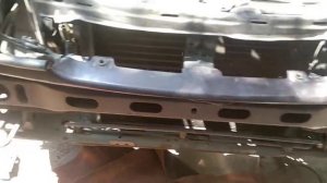 Как снять передний бампер Opel Vectra A