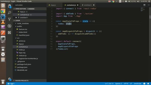 React Js tutorial- Redux simple example смотреть онлайн