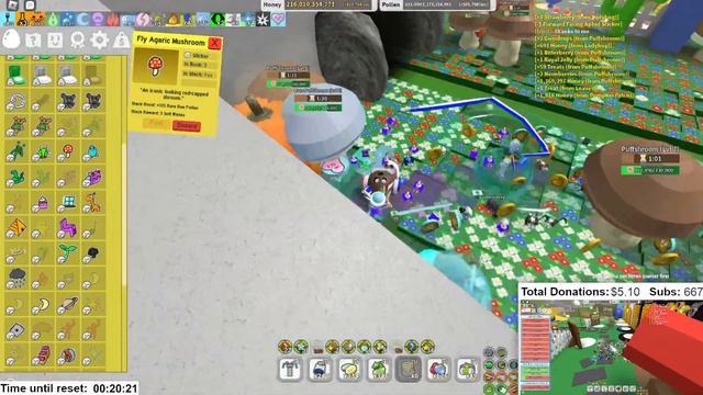 🔴Alt Account Grinding | Bee Swarm Simulator смотреть онлайн