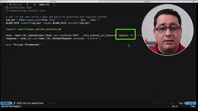 Implementing gRPC Deadlines and Timeouts in Golang and Ruby Tutorial смотреть онлайн