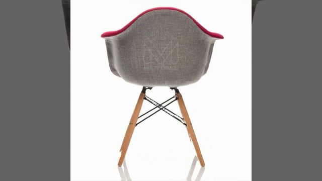 Дизайнерский стул Eames DAW с мягкой обивкой смотреть онлайн