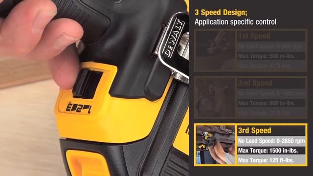 DEWALT BRUSHLESS 3 Speed Design смотреть онлайн