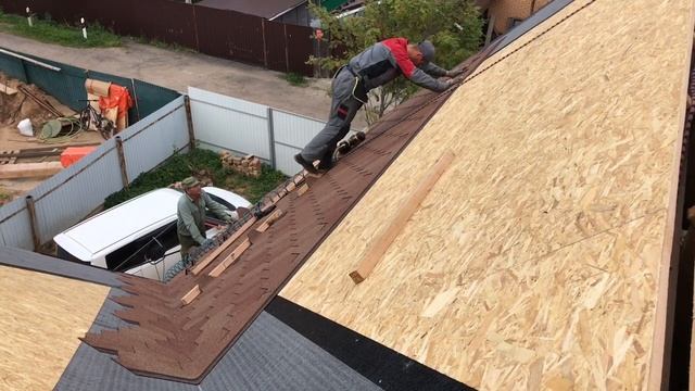 Монтаж мягкой черепицы своими руками смотреть онлайн