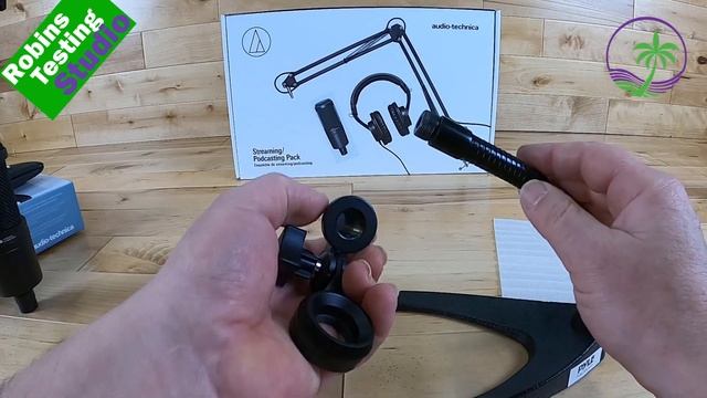 Audio-Technica AT2020 Cardioid Condenser Studio XLR Microphone, Black, Ideal For Home Studio