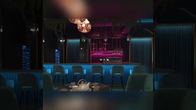 Дизайн lounge бара Ellipse в г. Екатеринбург смотреть онлайн