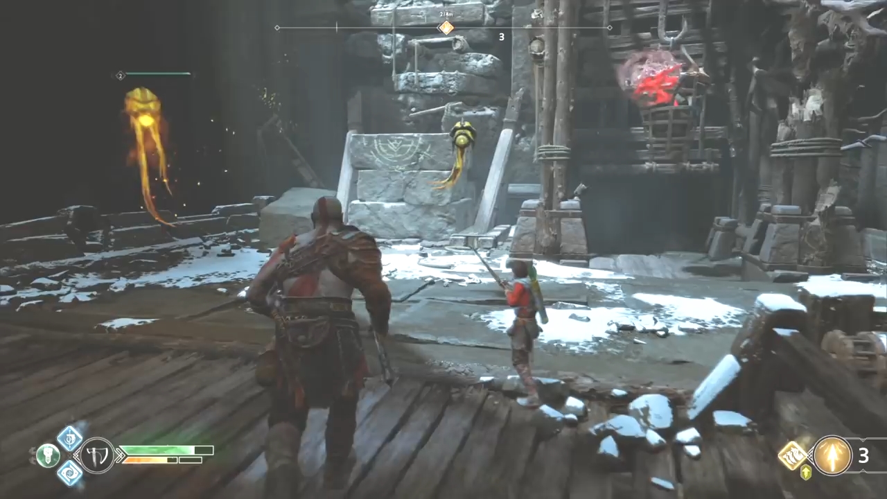 ВСТРЕЧА С МИМИРОМ (ВЕРШИНА ГОРЫ) - GOD OF WAR 4 10 часть