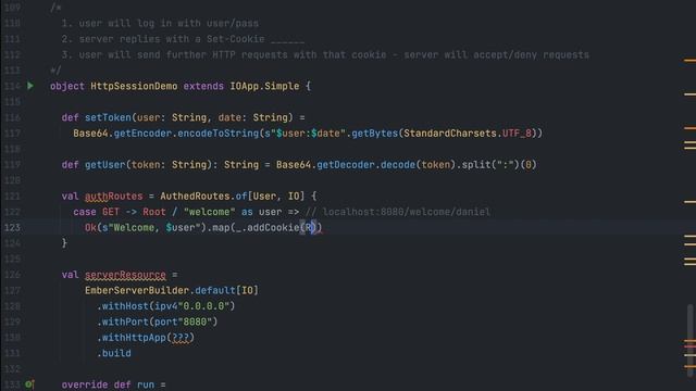 HTTP Authentication in Scala with Http4s: Passwords, Digests, Sessions, JWTs смотреть онлайн