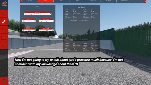 Assetto Corsa Setup Tutorial - Basic Setup Tips ! смотреть онлайн