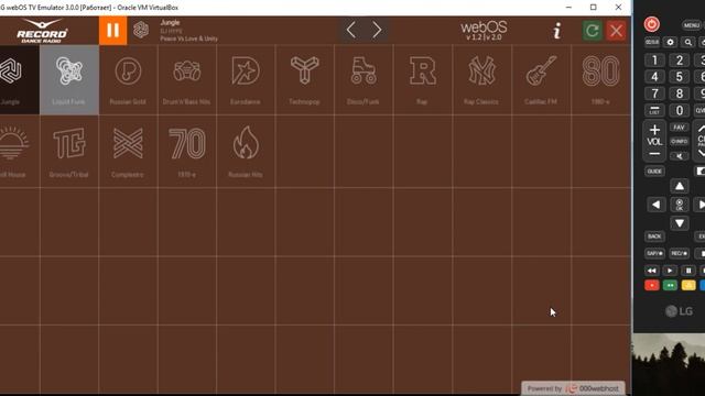 Неофициальное приложение Radio Record для Smart TV (Fork Player) смотреть онлайн