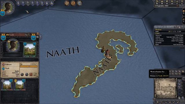 Crusader Kings 2 (CK2) - AGoT mod - Naath Pacifistic Conquerors #1 смотреть онлайн