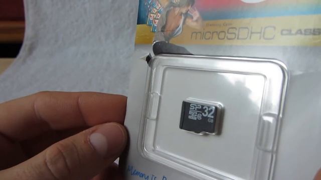 Unboxing распаковка ⁄ Карта памяти Silicon Power SP032GBSTH010V10 смотреть онлайн