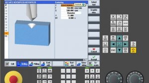 SINUMERIK Operate SinuTrain фрезерная обработка с ShopMill  2.Урок