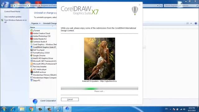 Try restarting your computer and then restarting the program. Coreldraw problem смотреть онлайн